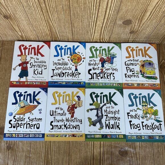The Seriously Stink Collection 8 Book Set by Megan McDonald Box Set - Picture 6 of 7